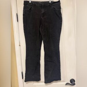 Maurices Women's Dark Gray Straight Leg Jeans